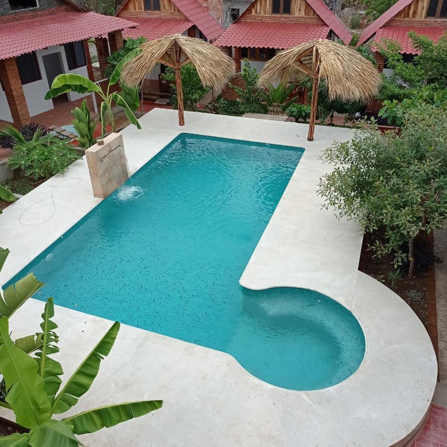 Bungalows Y Cabanas, Las Barracas De La Barra Malucano ภายนอก รูปภาพ